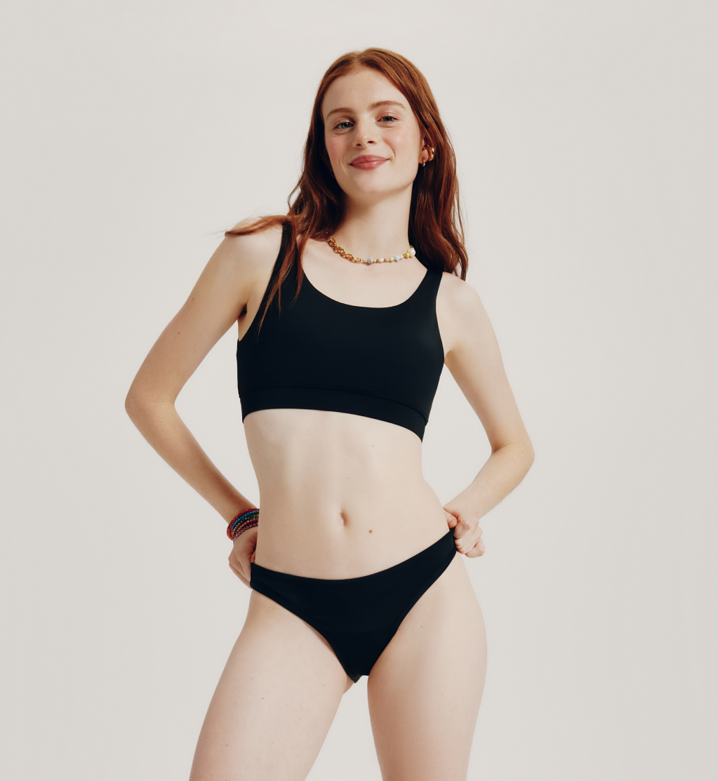 Leakproof Swim Bikini Bottom | Period Swimwear for Teens | Kt by Knix