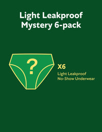 Light Leakproof Mystery 6-Pack