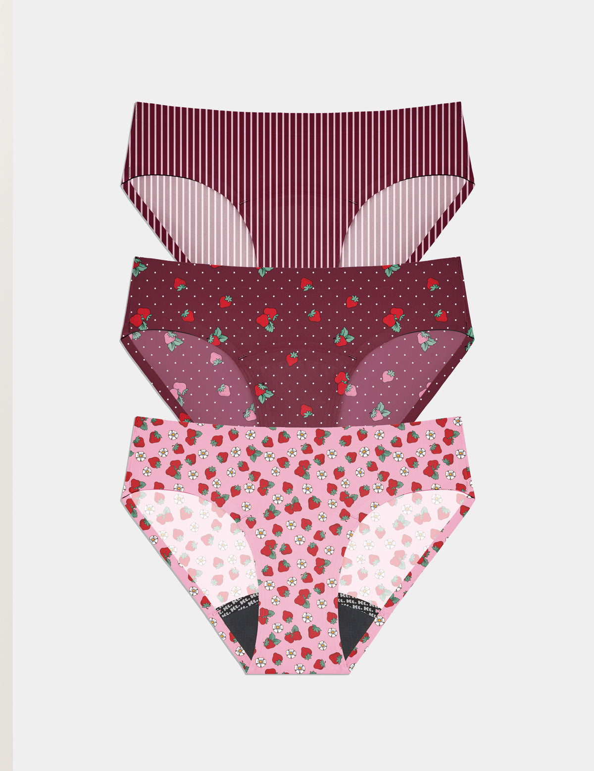 | Berry Blossom/Polka Dot Patch/Strawberry Petal