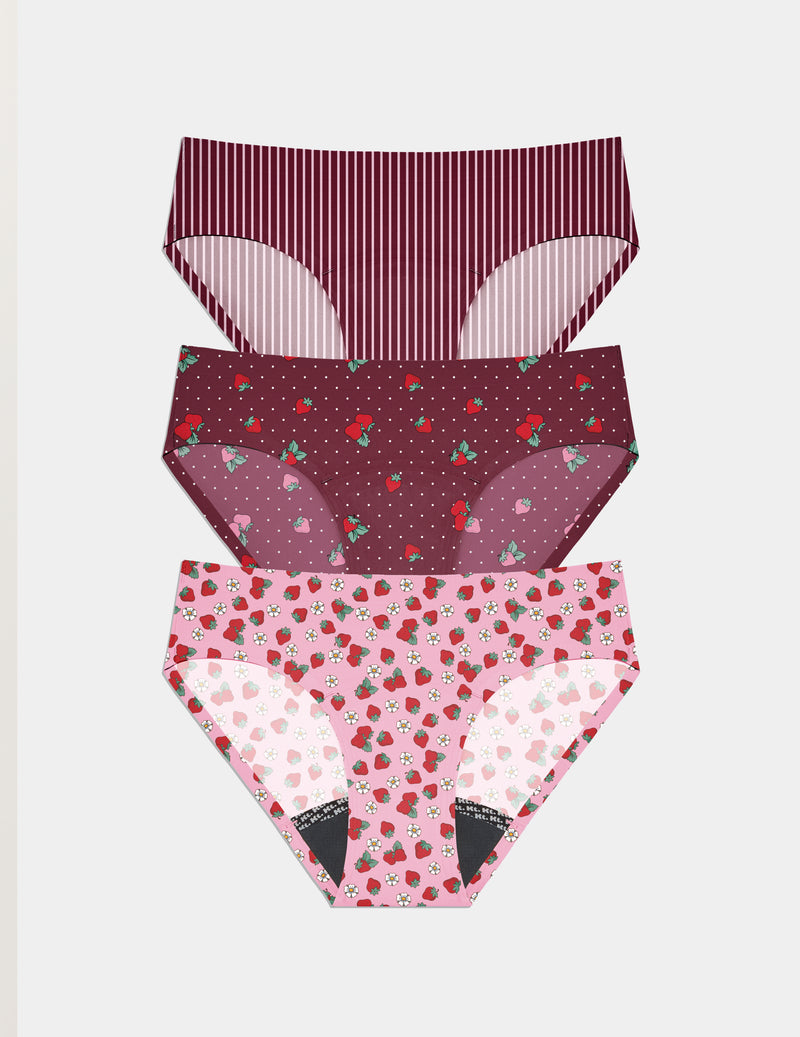 | Berry Blossom/Polka Dot Patch/Strawberry Petal