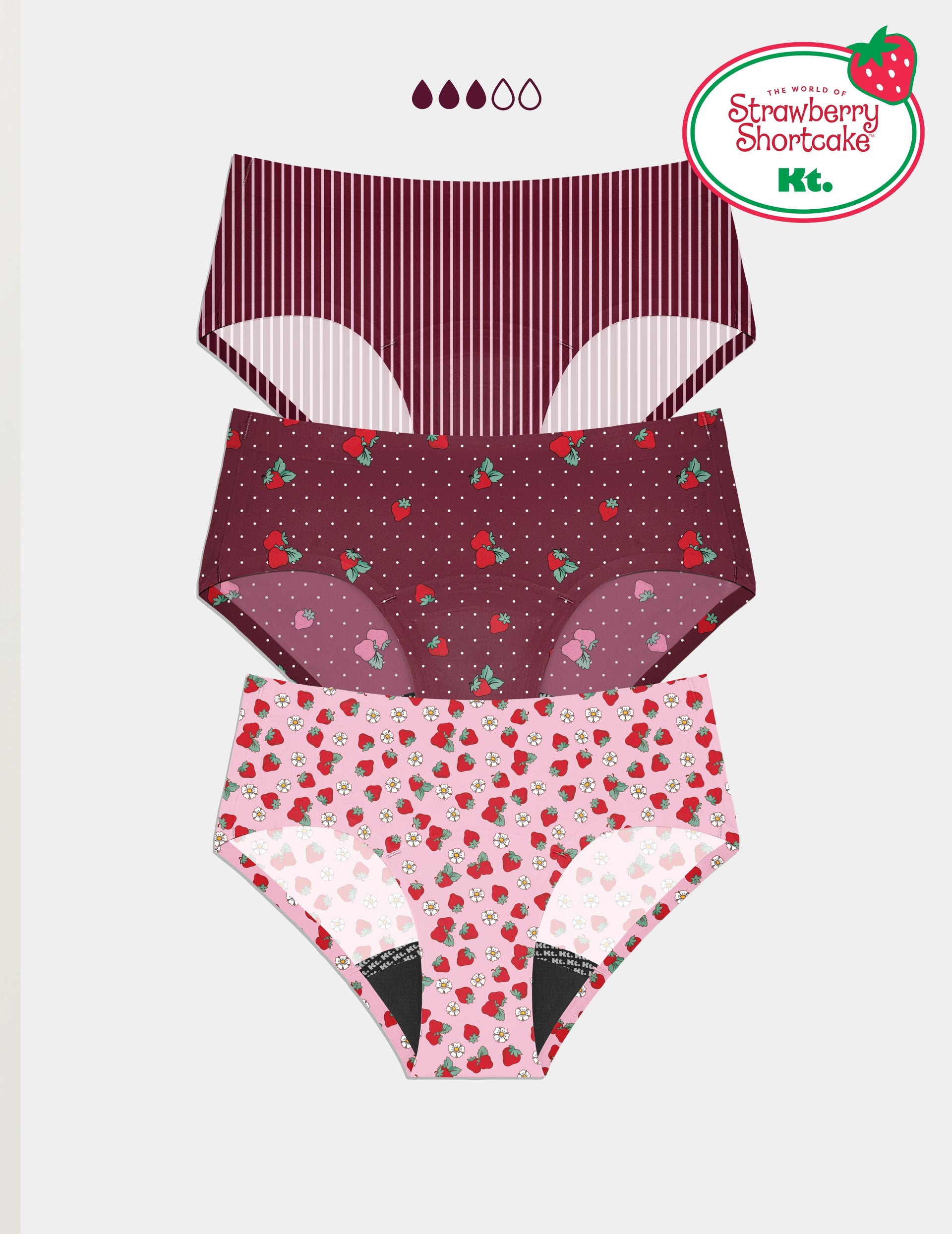 | Berry Blossom/Polka Dot Patch/Strawberry Petal
