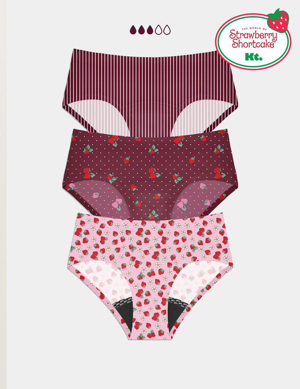 | Berry Blossom/Polka Dot Patch/Strawberry Petal