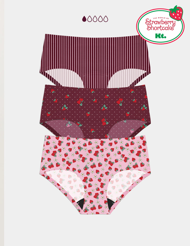 | Berry Blossom/Polka Dot Patch/Strawberry Petal