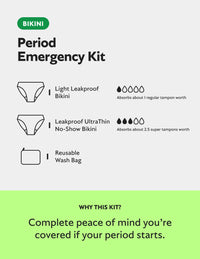 Period Emergency Kit - Bikini
