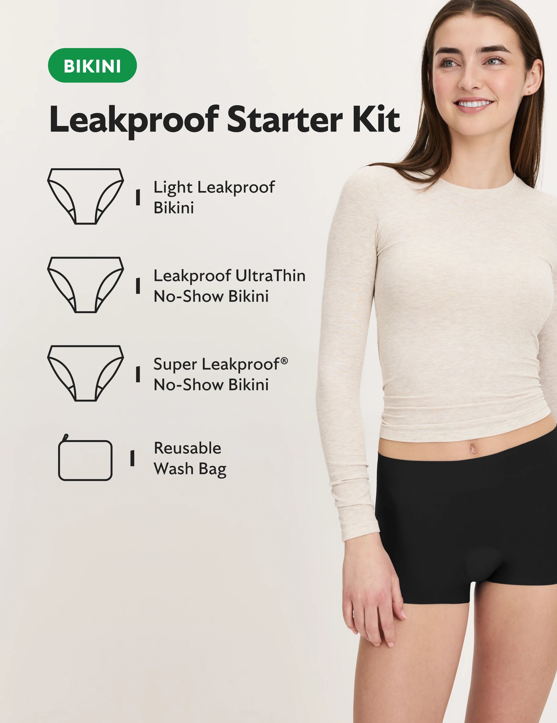 Leakproof Starter Kit - Bikini