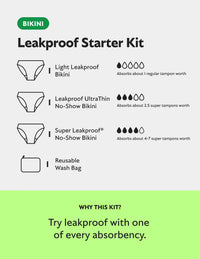 Leakproof Starter Kit - Bikini