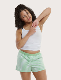 | Pistachio Gingham
