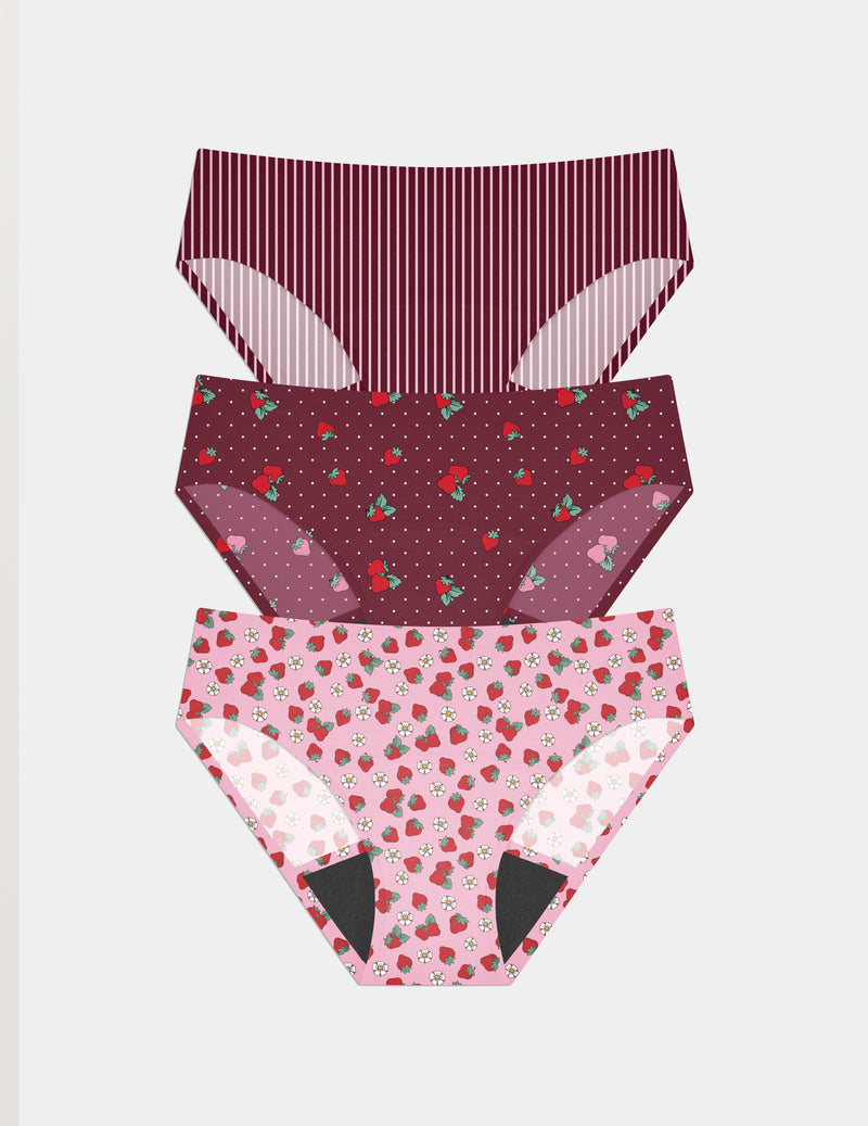 | Berry Blossom/Polka Dot Patch/Strawberry Petal