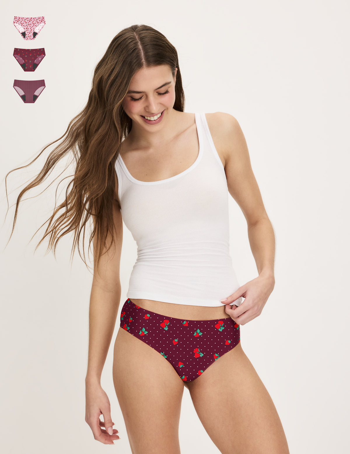 | Berry Blossom/Polka Dot Patch/Strawberry Petal