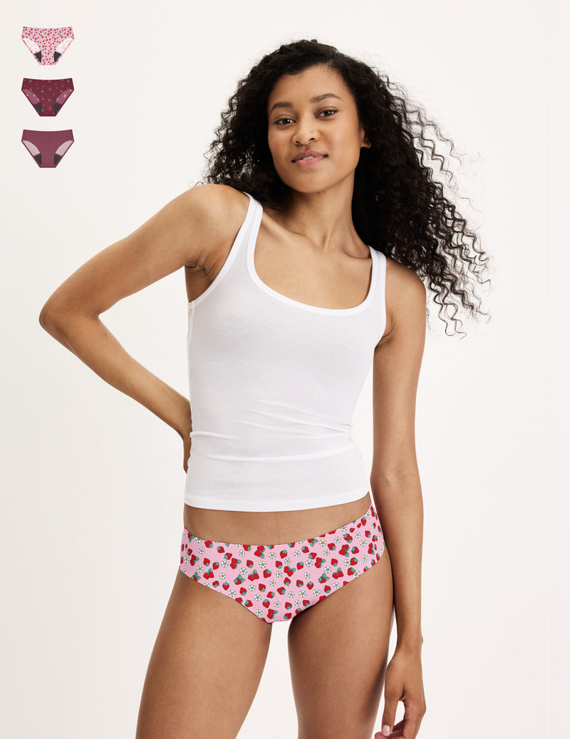 | Berry Blossom/Polka Dot Patch/Strawberry Petal