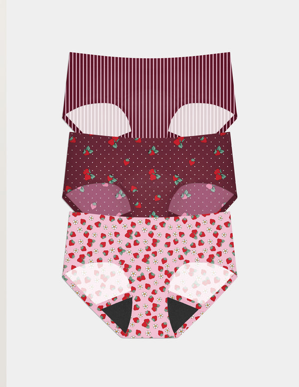 | Berry Blossom/Polka Dot Patch/Strawberry Petal