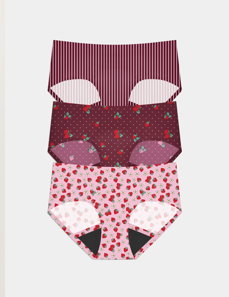 | Berry Blossom/Polka Dot Patch/Strawberry Petal